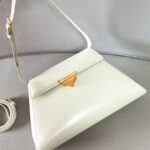 Prada Medium Brushed Leather Handbag 1BD343